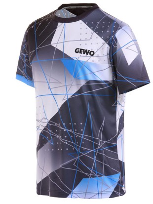 Gewo T-shirt majica Lugo I black/blue