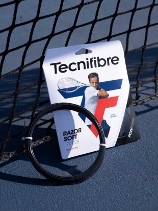 Tenis struna Tecnifibre Razor Soft Black