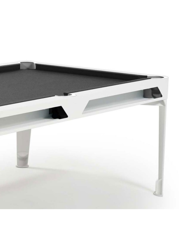 Cornilleau Hyphen biljard miza – bela z dark grey podlogo